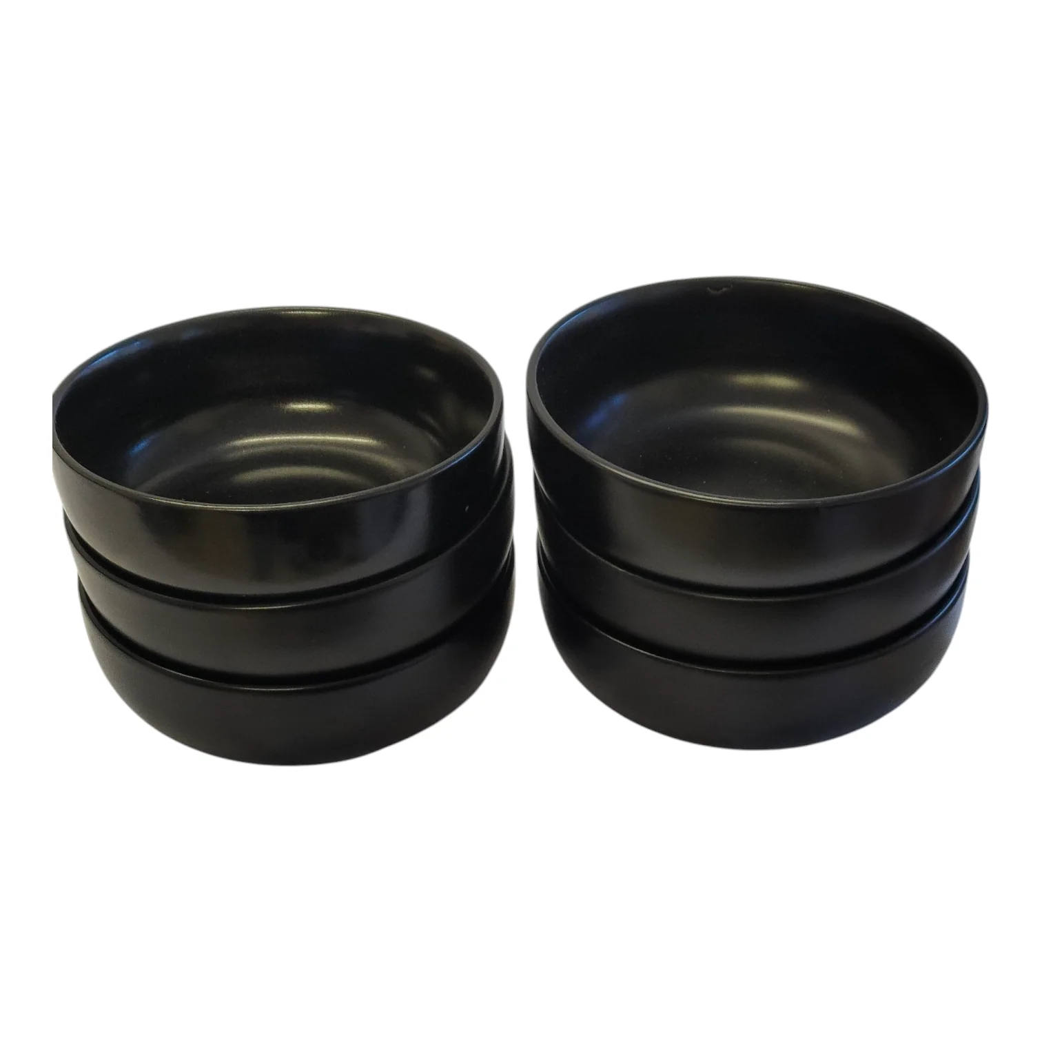 Juego de Vajilla de 24 Piezas — Gres Negro Mate - Image 9