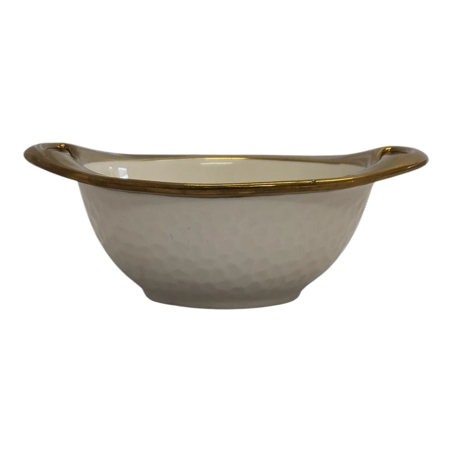 Sopera Harira de Porcelana con Soporte Dorado + 6 Tazas/cuencos - Image 4