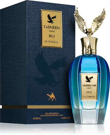 TASMEEM PARIS BLU LE CHAMEAU EMPER Perfumes - Majestuosa Elegancia Oriental