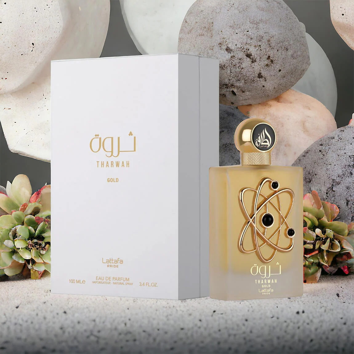 🌟 Tharwah Gold – Lattafa Pride | Eau de Parfum 100ml - Image 4